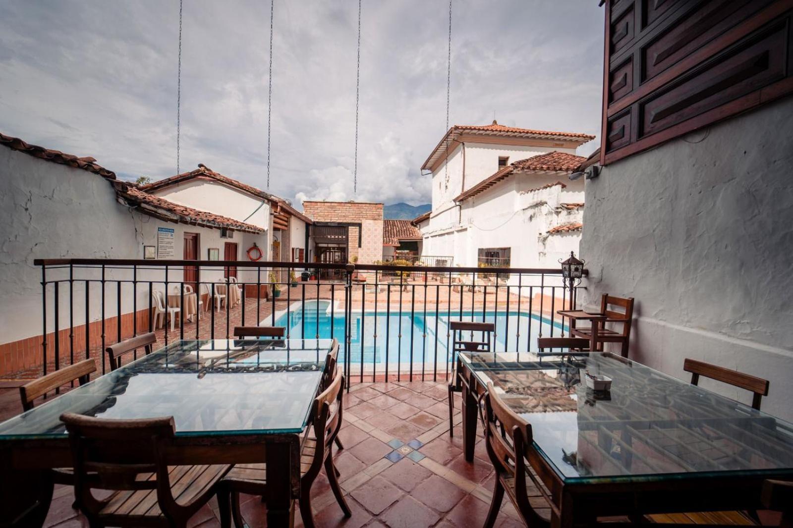 Hosteria De La Plaza Menor Santa Fe de Antioquia Exteriér fotografie
